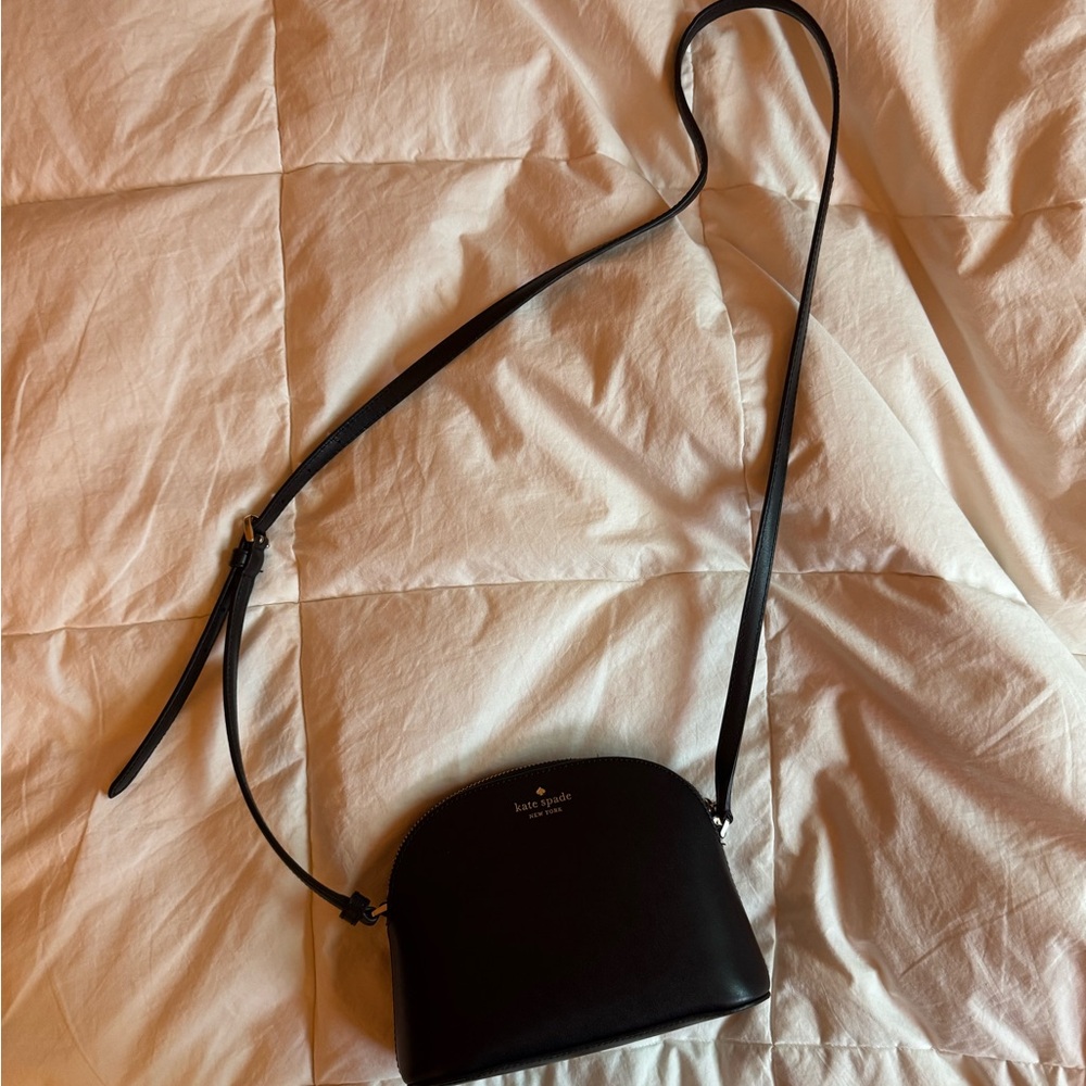Kate Spade Black Crossbody Bag with Adjustable Strap